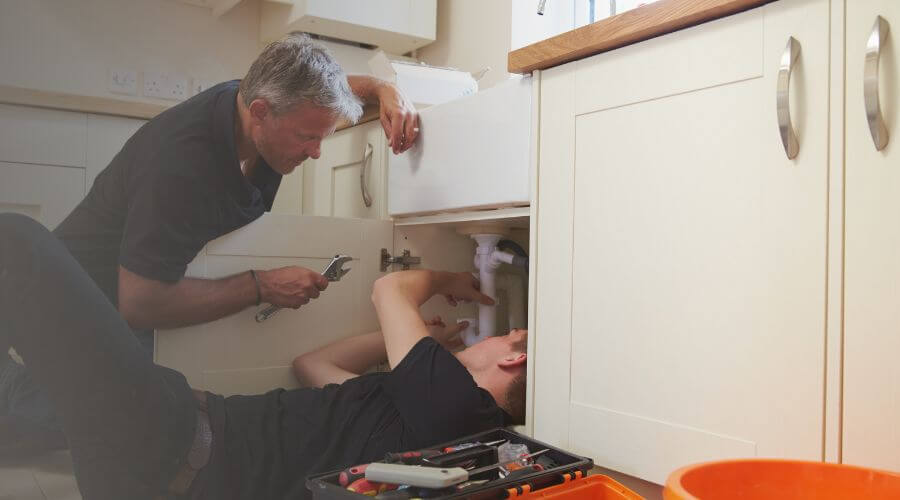 Professional burst pipe repair services in McAndrews, KY